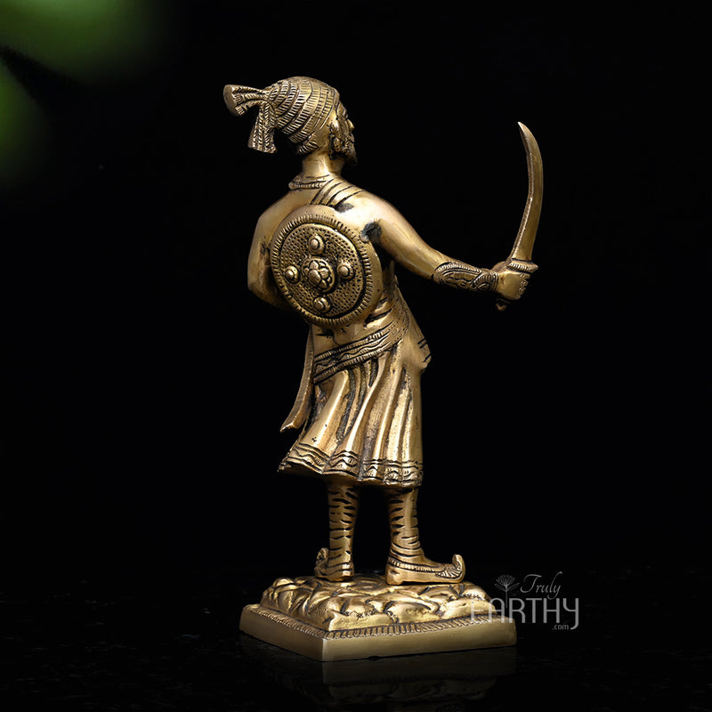 Chhatrapati Shivaji Maharaj - The Fearless Maratha Warrior | Brass Statue