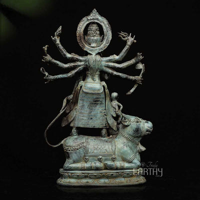 Maa Durga - Bronze Sculpture_4
