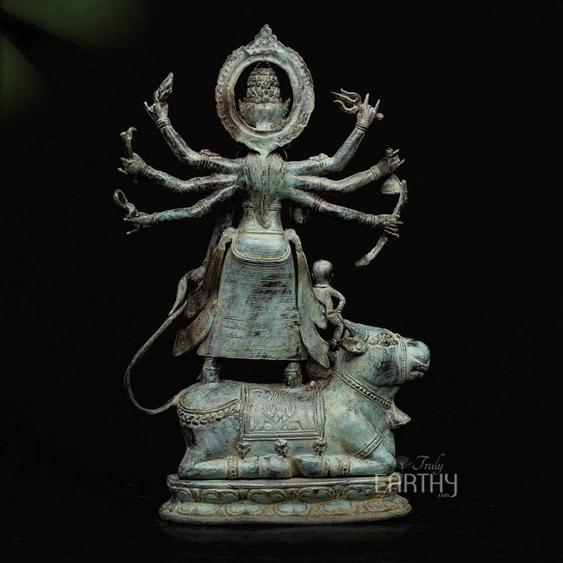 Maa Durga - Bronze Sculpture_4