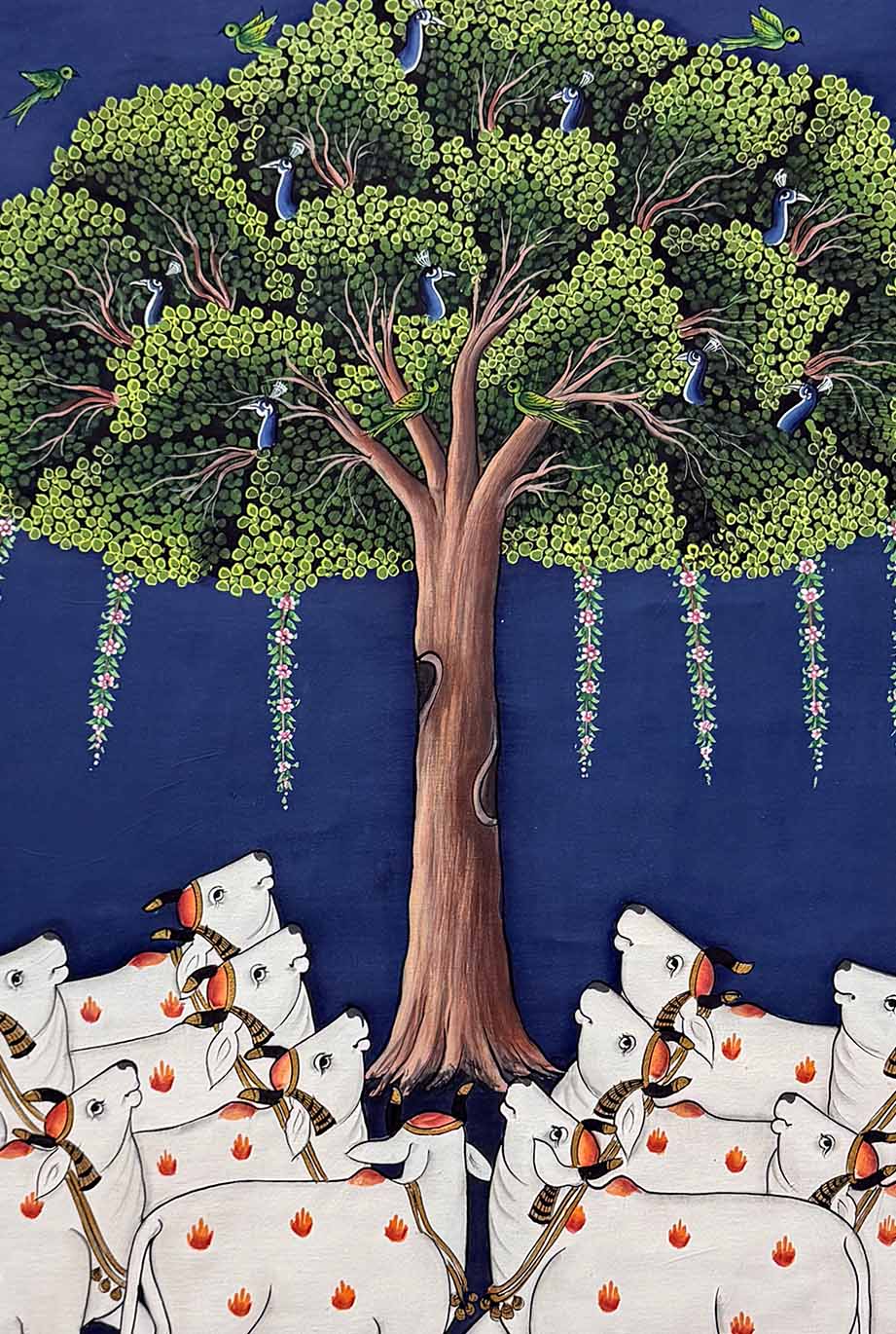 Tree of Life - Handmade Painting (Unframed / 60.9 x 91.4 cm)