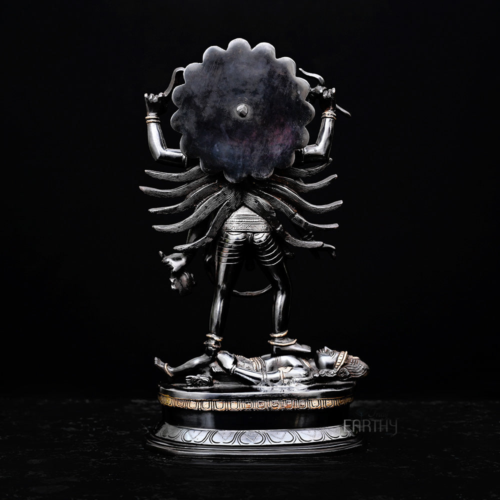 brass kali idol, angel 3