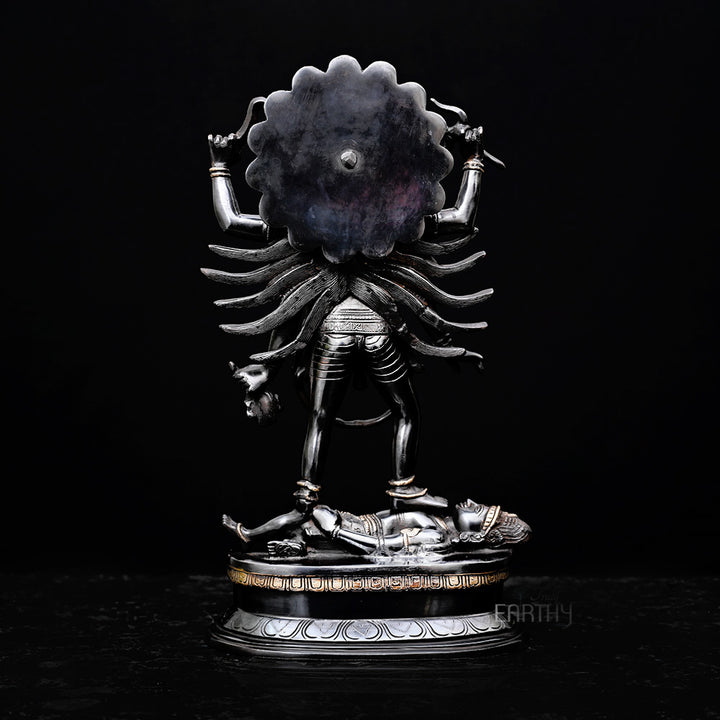 brass kali idol, angel 3