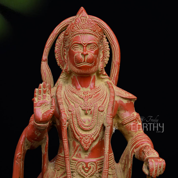 brass hanuman ji statue_5