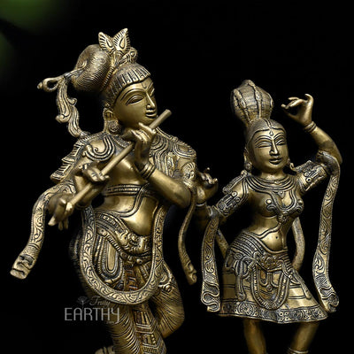 Radha Krishna Sculpture