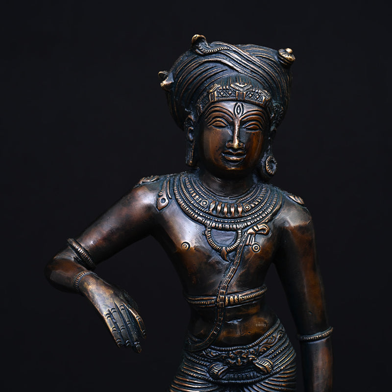 Vrisha-vahana Shiva (Brass | Handmade)