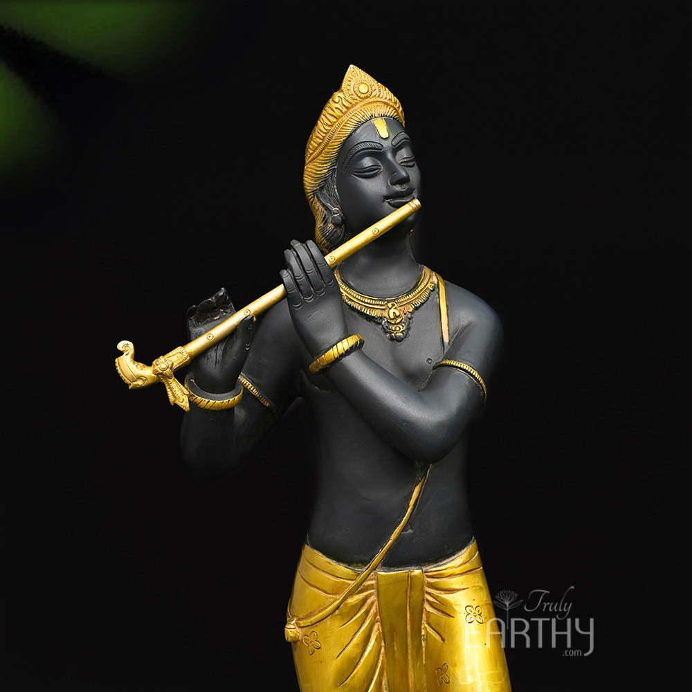large krishna idol_closeup
