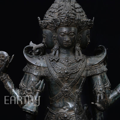 Bronze Brahma Sculpture (29.1 inches)