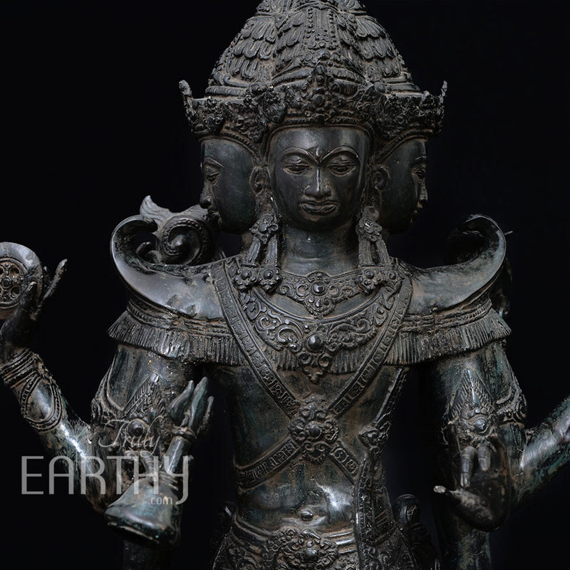 Bronze Brahma Sculpture (29.1 inches)