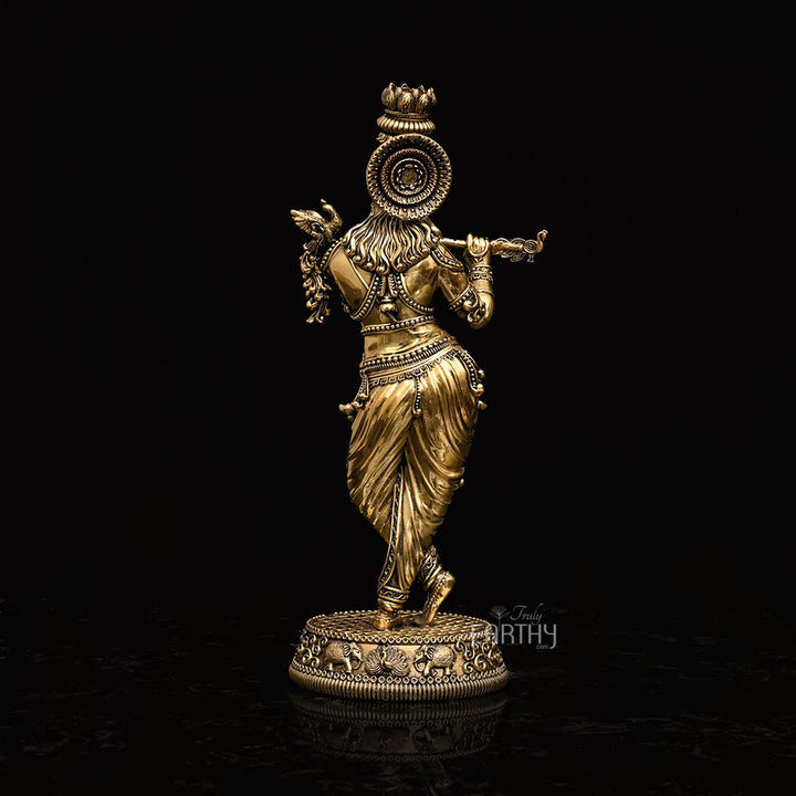 Superfine Brass Lord Krishna (35 cm)