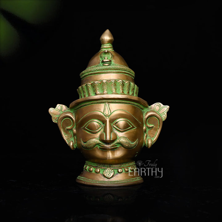 Shiva &amp; Gauri Mukhlingam Mask, angel 5