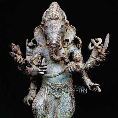 bronze ganesha sculpture_5