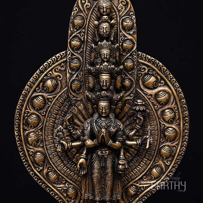 Brass Avalokiteshvara Idol_2
