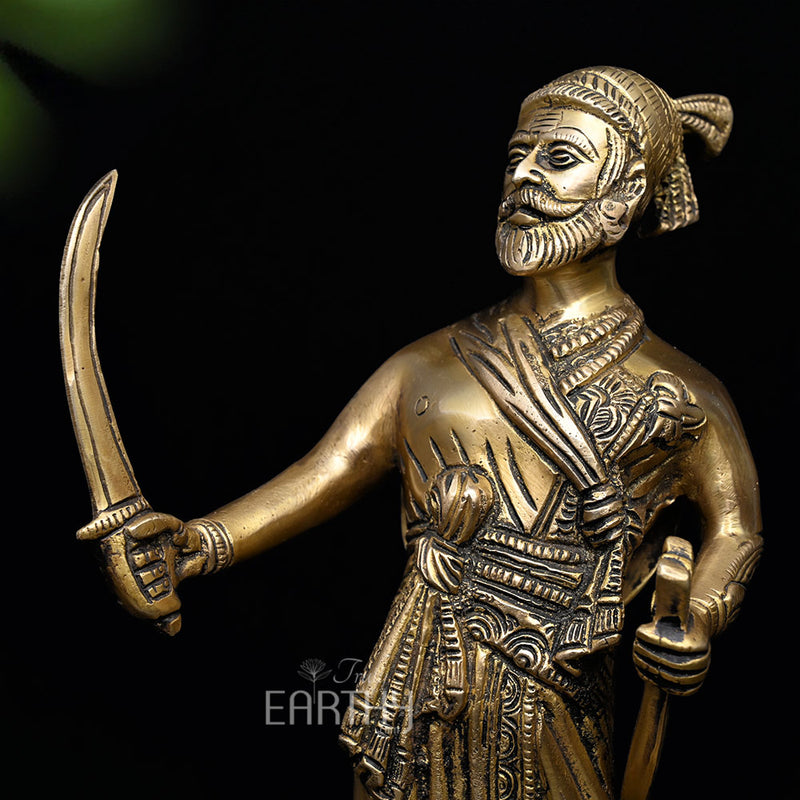 Chhatrapati Shivaji Maharaj - The Fearless Maratha Warrior | Brass Statue