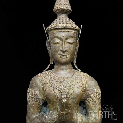 Bronze Buddha Sculpture (55 inches)