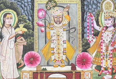 tiri darshan pichwai painting_2