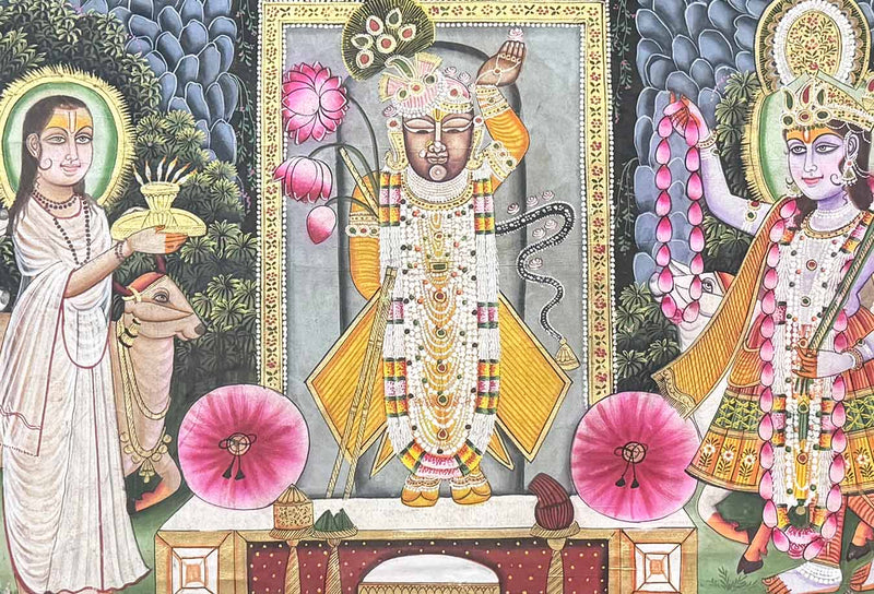 tiri darshan pichwai painting_2