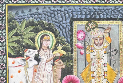 tiri darshan pichwai painting_3