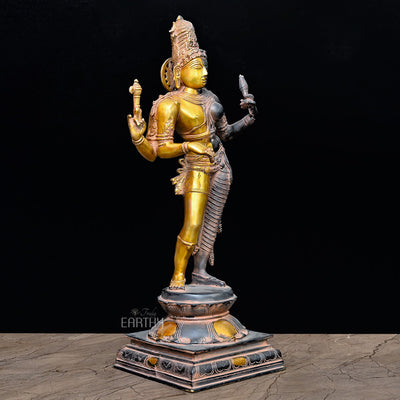 brass shiva statue, angel 1