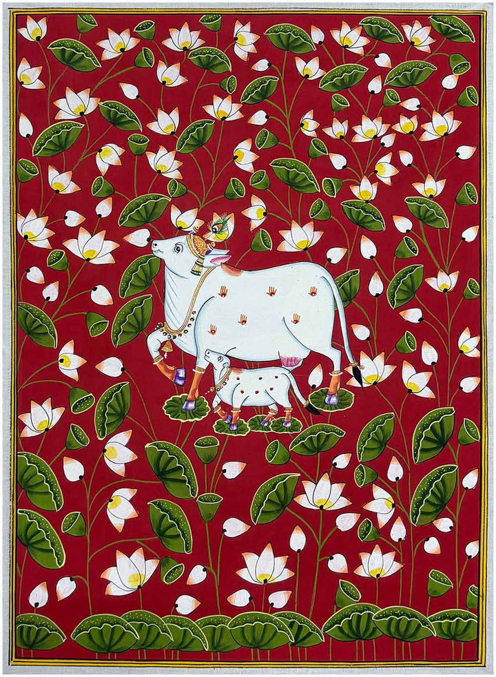 Buy Cow Pichwai Painting Online