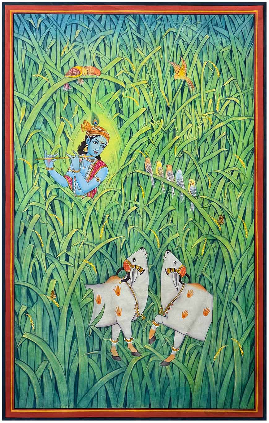 Buy Contemporary Pichwai Painting Online. Free Shipping.