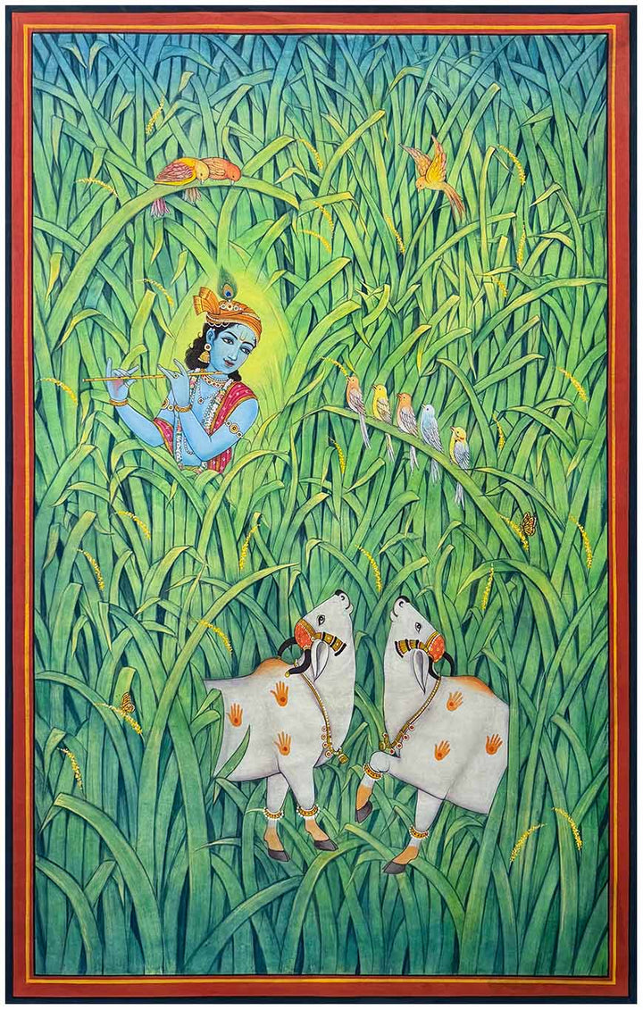 Buy Contemporary Pichwai Painting Online. Free Shipping.