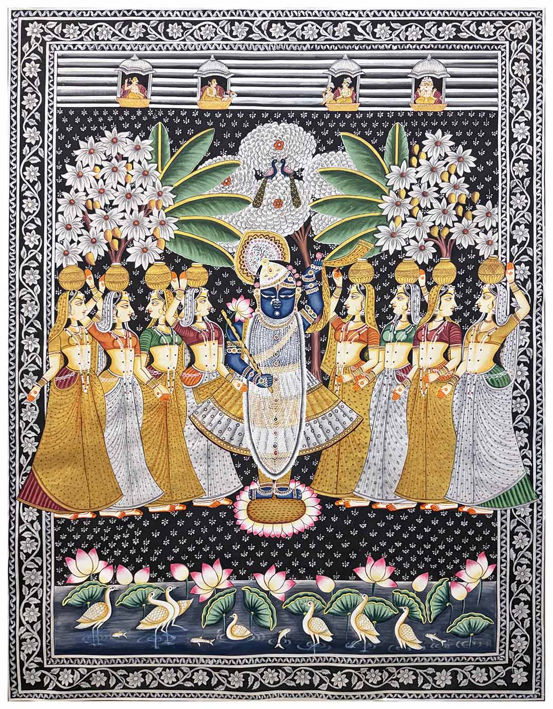 Daan Leela Pichwai Painting