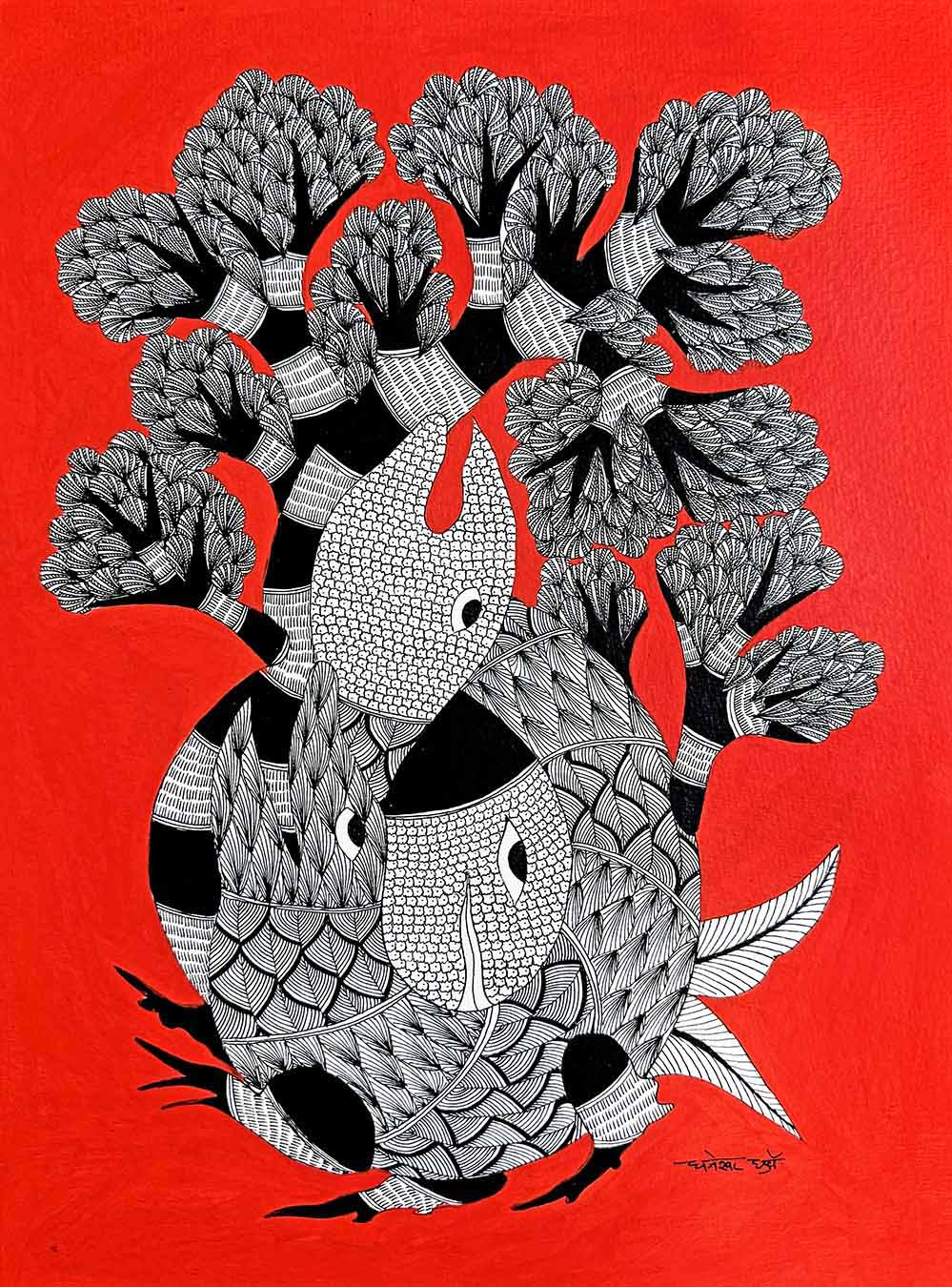 Gond Painting for Sale