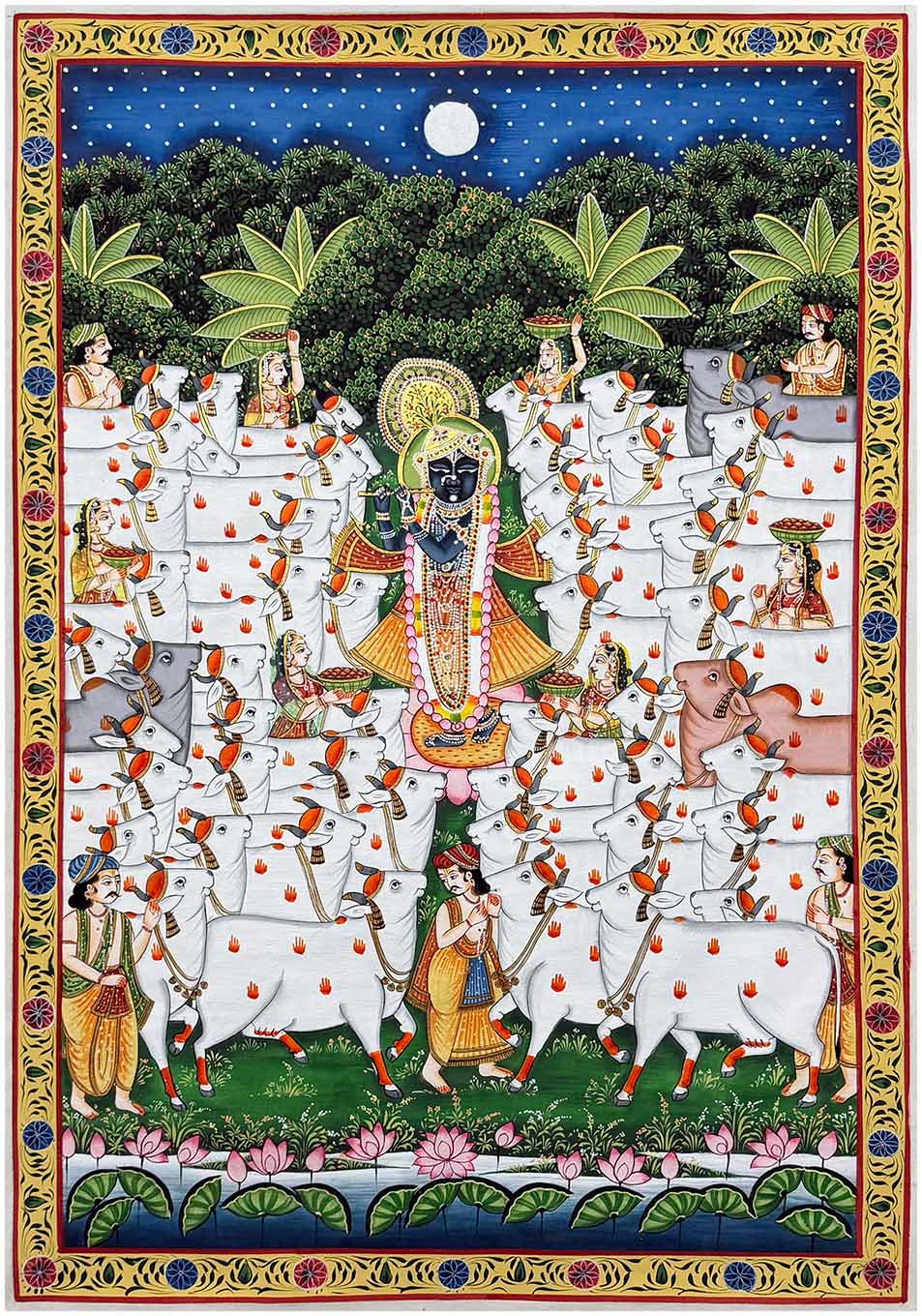 Gopasthmi Pichwai Painting for Sale