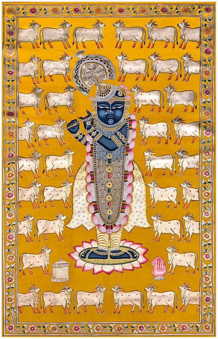 Handmade Pichwai Painting for Sale