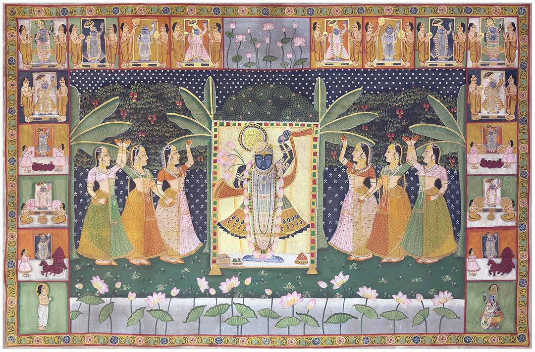 Horizontal Pichwai Painting