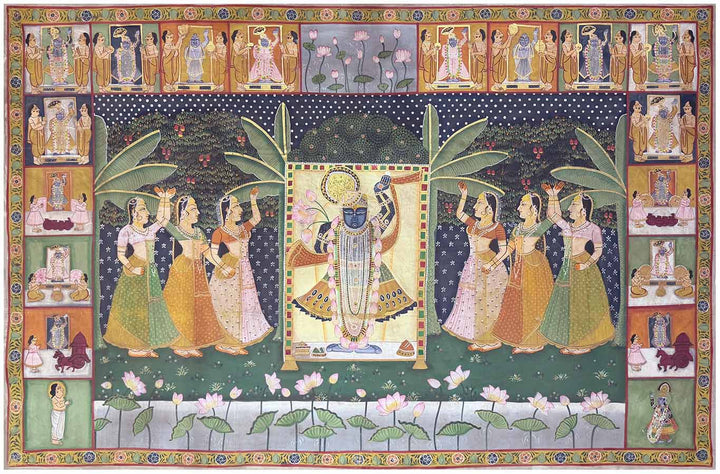 Horizontal Pichwai Painting