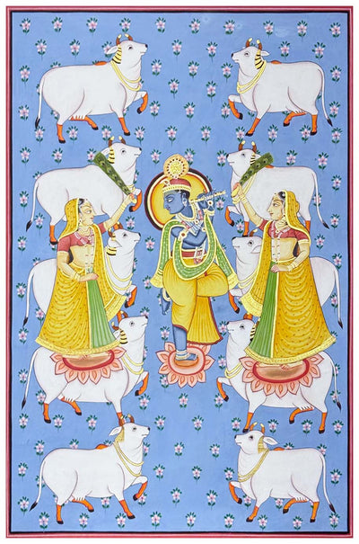 krishna pichwai painting
