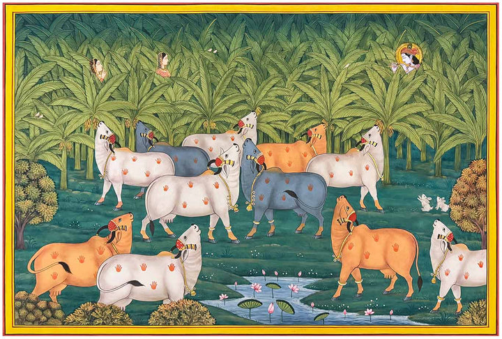 Contemporary Pichwai Painting for Sale