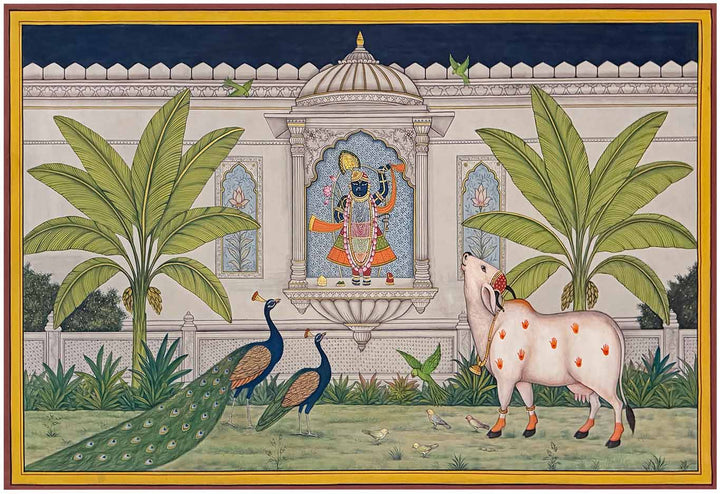 Modern Shrinathji Pichwai Painting for Sale