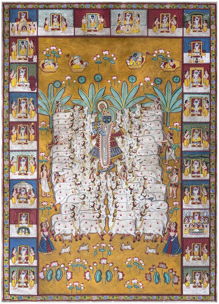Pichwai Painting Gopashtami