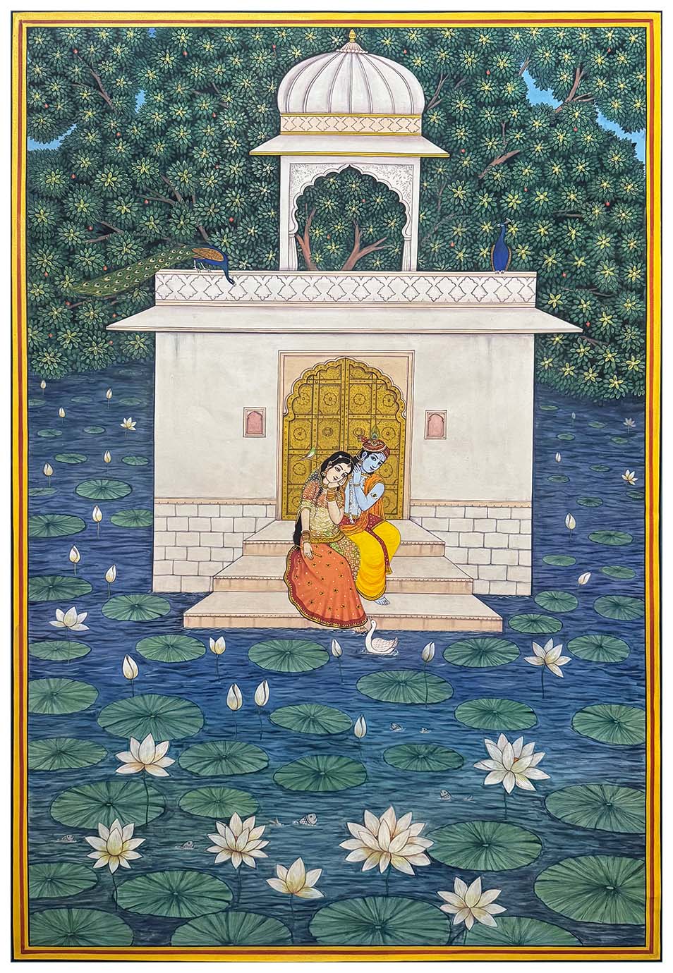 Radha Krishna Pichwai Painting for Sale