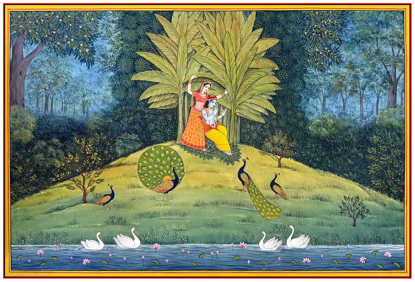 Radha Krishna Painting