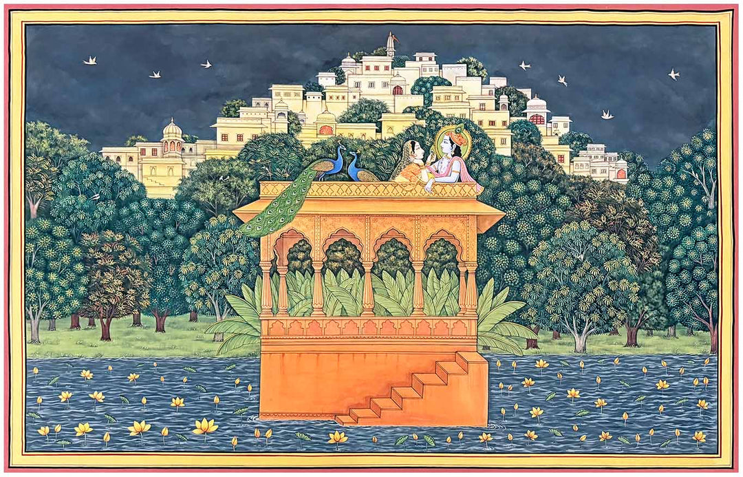 Radha Krishna Pichwai Painting for Sale