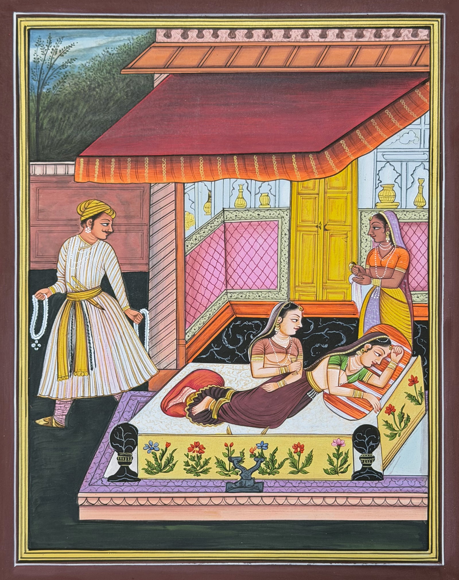 Ragini Lalit of Raga Bhairav Painting for Sale