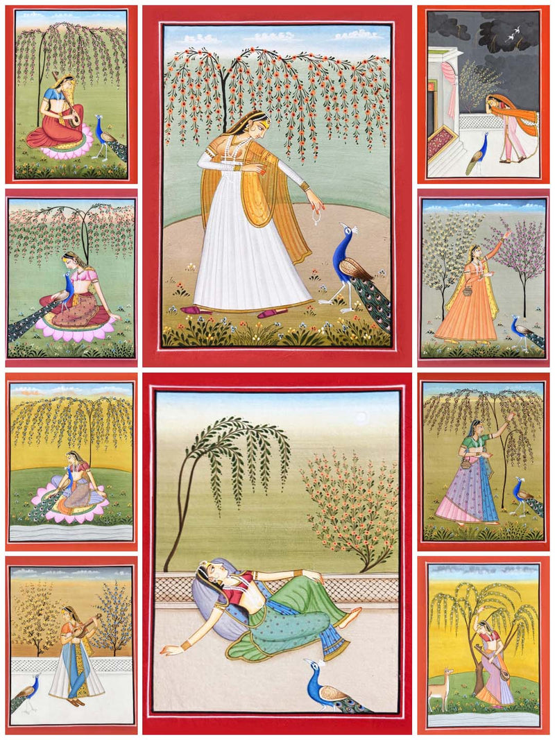 Ragini Paintings (10 Pcs)
