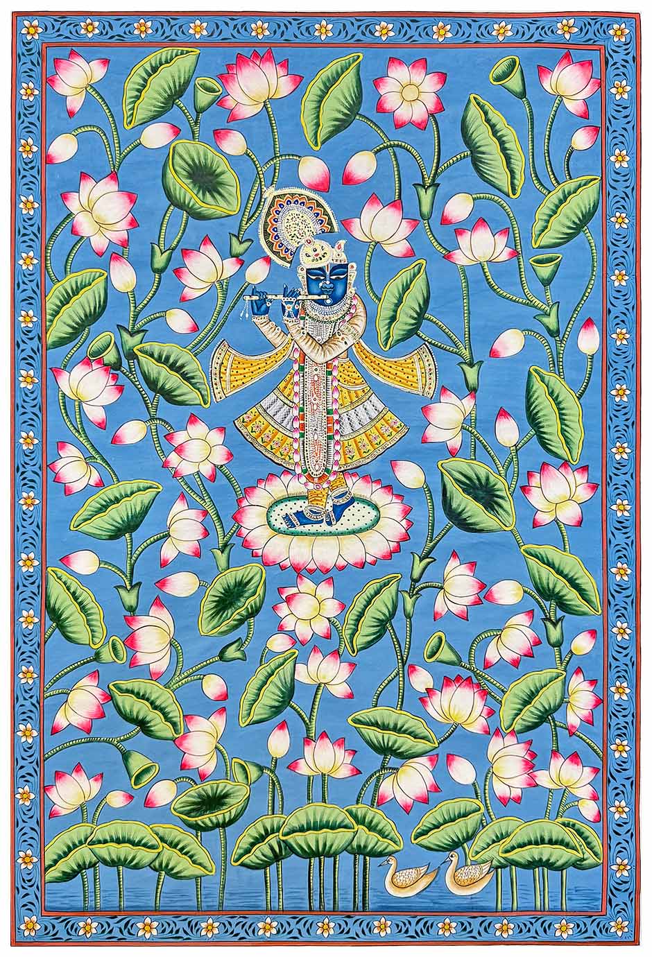Real Gold Pichwai Painting