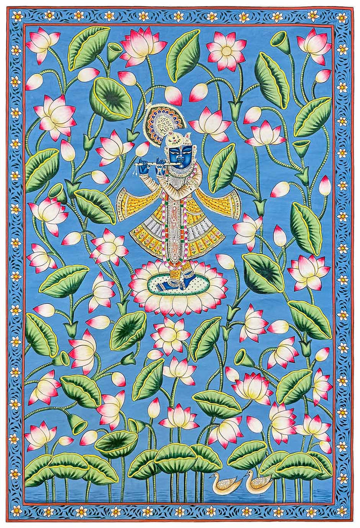 Real Gold Pichwai Painting