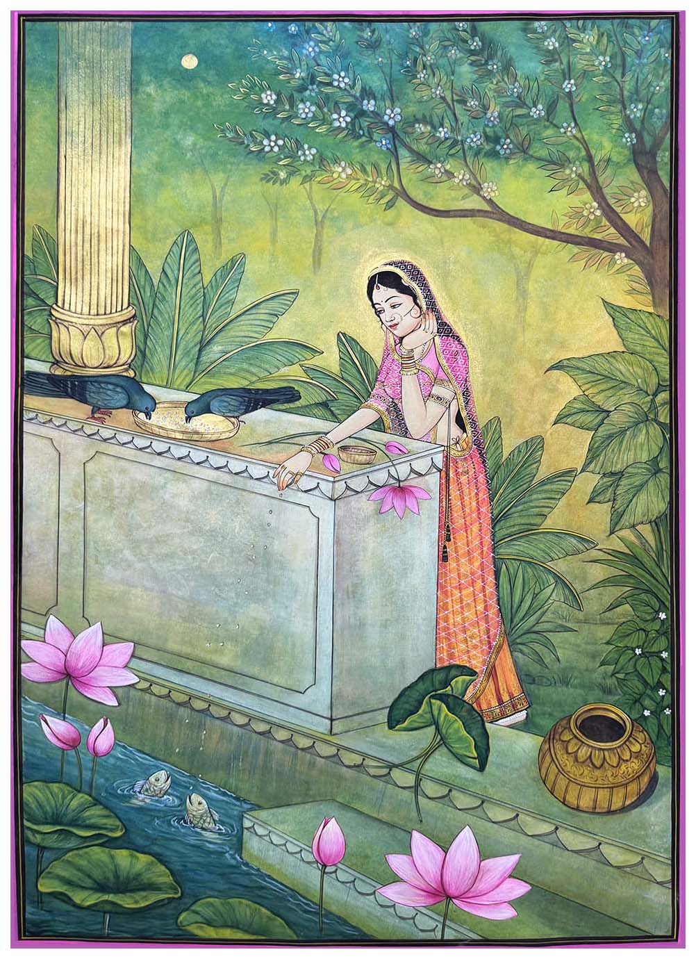 antique traditional painting
