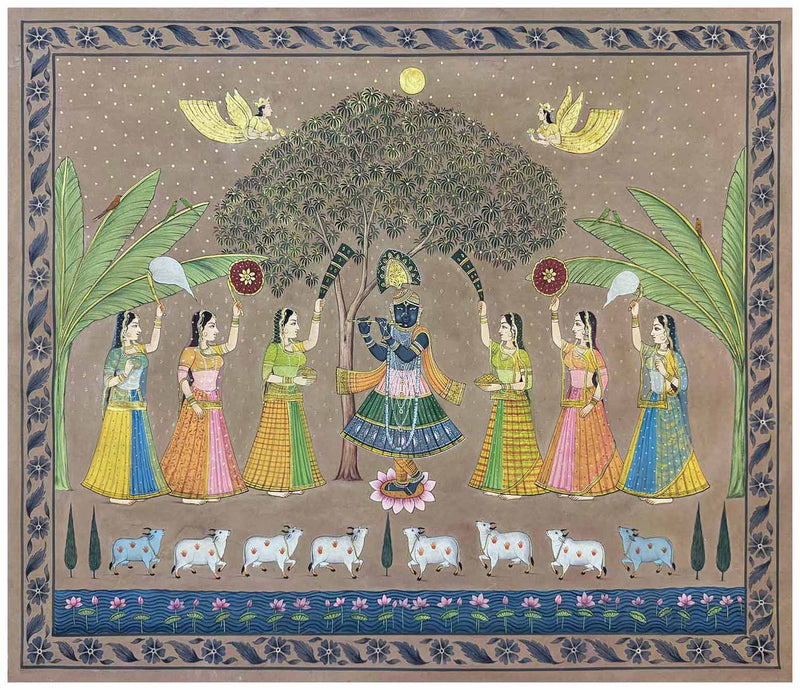 antique pichwai painting for sale