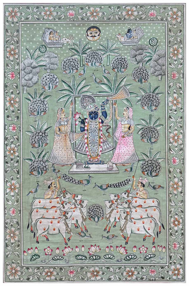 antique pichwai paintinh for sale