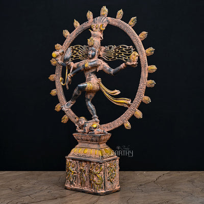 antique natraj statue