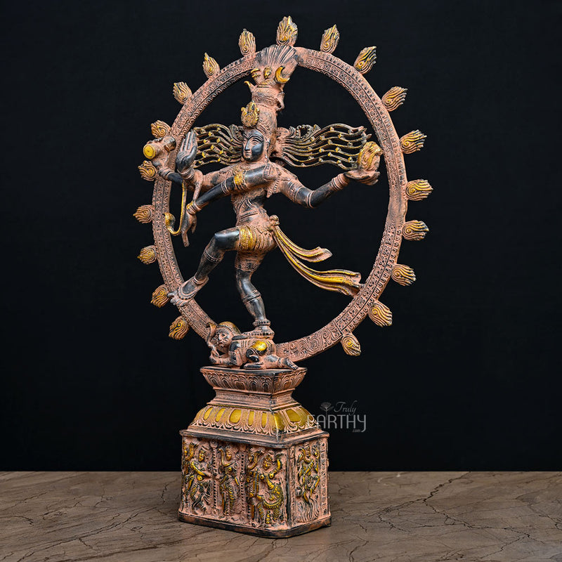 antique natraj statue