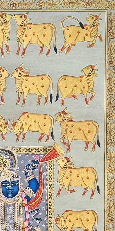 antique pichwai painting_4