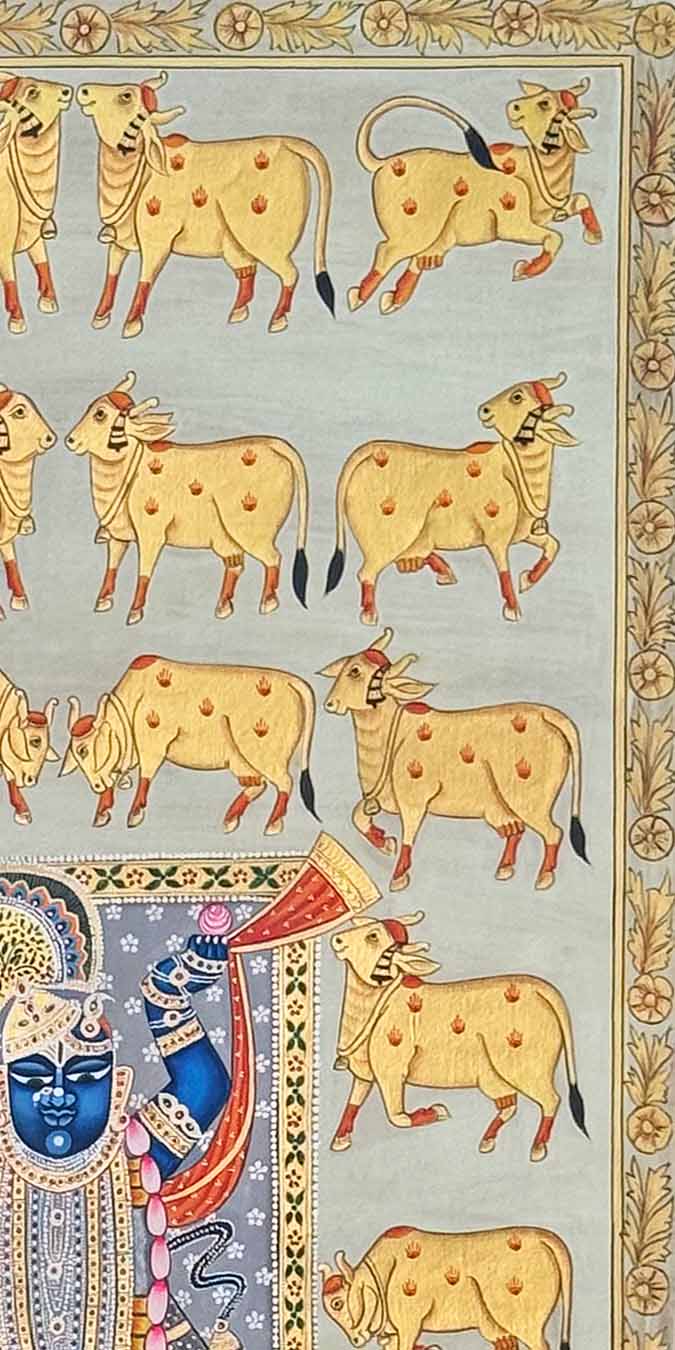 antique pichwai painting_4