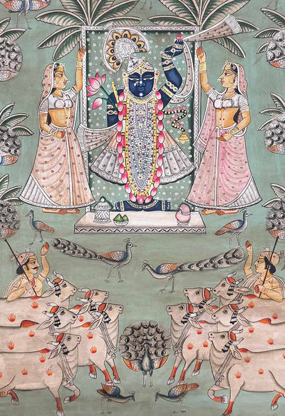 antique pichwai painting_2